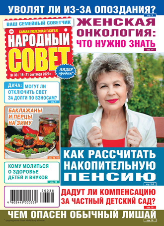 . Народный совет №38/2020