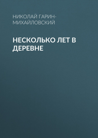 . Несколько лет в деревне