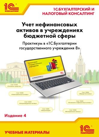 Е. А. Кадыш. Учет нефинансовых активов в учреждениях бюджетной сферы. Практикум в «1С:Бухгалтерии государственного учреждения 8» (+ epub). Издание 4