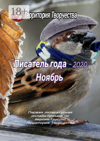 . Писатель года – 2020. Ноябрь. Первая литературная онлайн-премия по версии группы «Территория Творчества»
