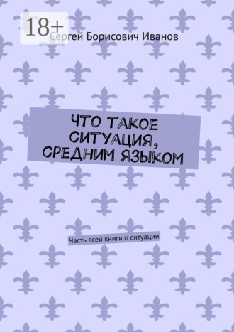 . Что такое ситуация, средним языком. Часть всей книги о ситуации