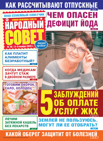 . Народный совет №45/2020