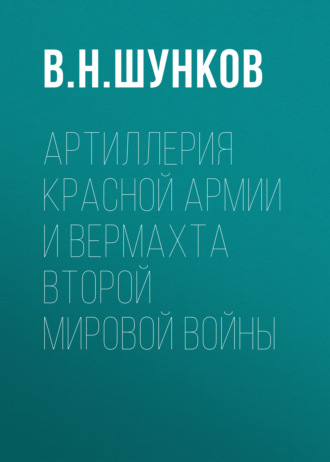 . Артиллерия Красной Армии и Вермахта Второй мировой войны