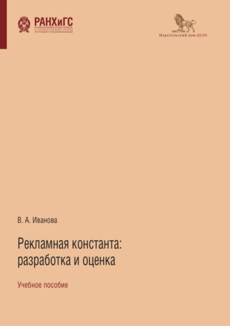 . Рекламная константа: разработка и оценка