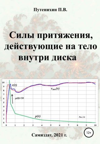 Петр Путенихин. Силы притяжения, действующие на тело внутри диска