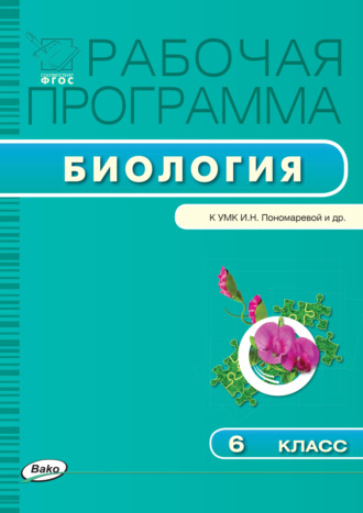 . Рабочая программа по биологии. 6 класс