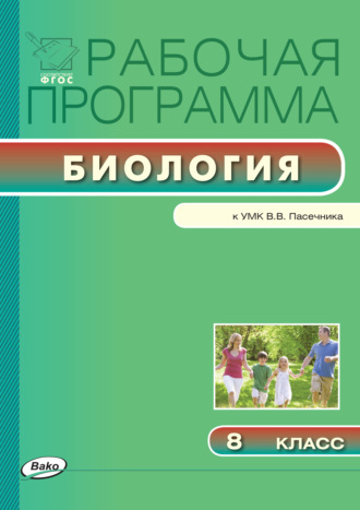 . Рабочая программа по биологии. 8 класс