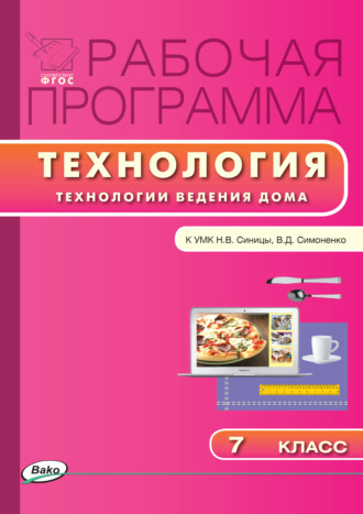. Рабочая программа по технологии (Технологии ведения дома). 7 класс