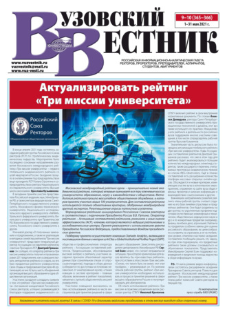 . Вузовский вестник №09–10/2021