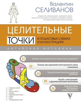 . Целительные точки в пошаговых схемах и иллюстрациях. Китайская методика
