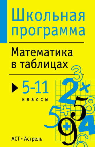 . Математика в таблицах. 5-11 классы