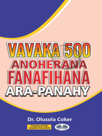 . Vavaka Mahery Vaika Miisa 500 Hanoherana Ny Fanafihana Ara-Panahy