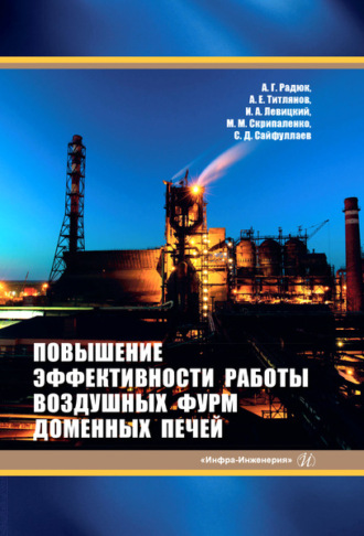 Коллектив авторов. Повышение эффективности работы воздушных фурм доменных печей