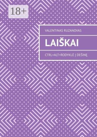 Valentinas Ruzanovas. Laiškai. Ctrl+Alt+rodyklė į dešinę