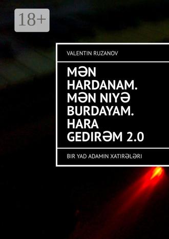 Valentin Ruzanov. Mən hardanam. Mən niyə burdayam. Hara gedirəm 2.0. Bir yad adamın xatirələri