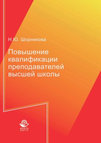 . Повышение квалификации преподавателей высшей школы