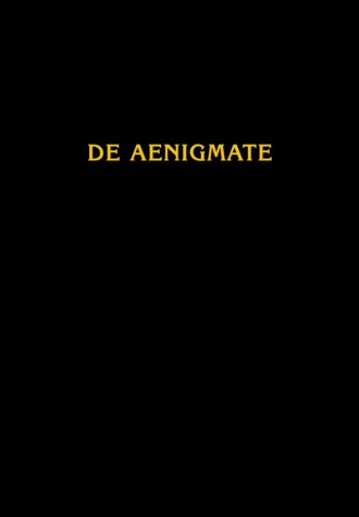 . De Aenigmate / О Тайне. Сборник научных трудов