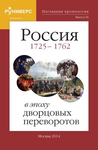 . Наглядная хронология. Выпуск III. Россия в эпоху дворцовых переворотов 1725 – 1762 гг