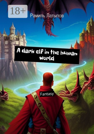 . A dark elf in the human world. Fantasy