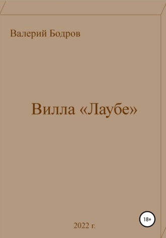 Валерий Вячеславович Бодров. Вилла «Лаубе»