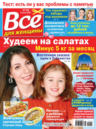 . Всё для женщины №28/2022