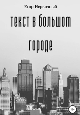 Егор Букин. Текст в большом городе