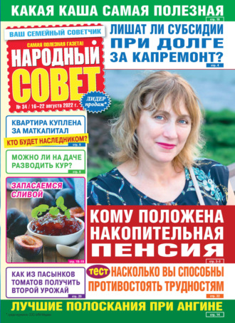 . Народный совет №34/2022