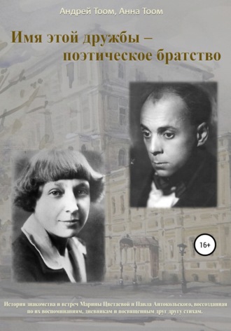 Анна Тоом. Имя этой дружбы – поэтическое братство