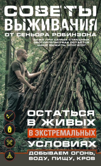 . Советы выживания от сеньора Робинзона. Остаться в живых в экстремальных условиях. Добываем огонь, воду, пищу, кров…