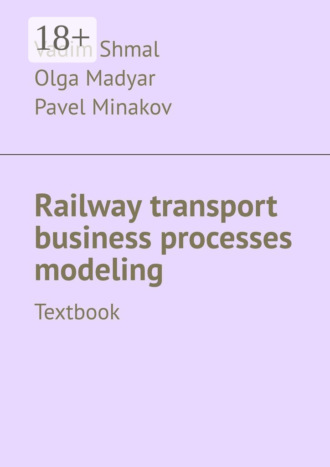 Vadim Shmal. Railway transport business processes modeling. Textbook