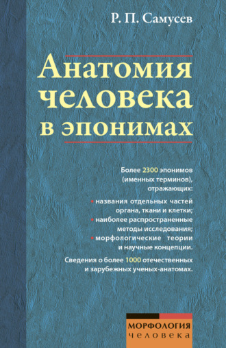 . Анатомия человека в эпонимах. Справочник