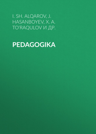J. Hasanboyev. PEDAGOGIKA