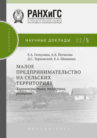 . Малое предпринимательство на сельских территориях
