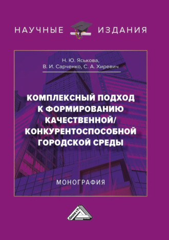 . Комплексный подход к формированию качественной/конкурентноспособной городской среды