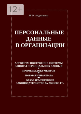 Ирина Андрианова. Персональные данные в организации