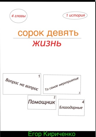 Егор Михайлович Кириченко. Сорок девять жизнь