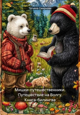 Татьяна Андреевна Смирнова. Мишки-путешественники. Путешествие на Волгу. Книга-билингва