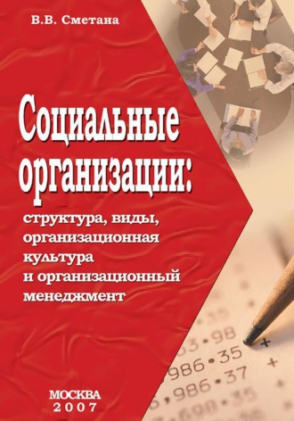 Владимир Васильевич Сметана. Социальные организации: структура, виды, организационная культура и организационный менеджмент