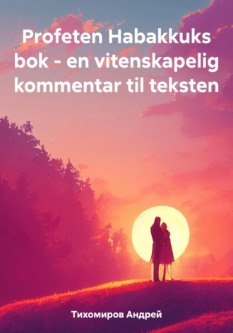 Андрей Тихомиров. Profeten Habakkuks bok – en vitenskapelig kommentar til teksten