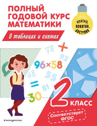 . Полный годовой курс математики в таблицах и схемах. 2 класс