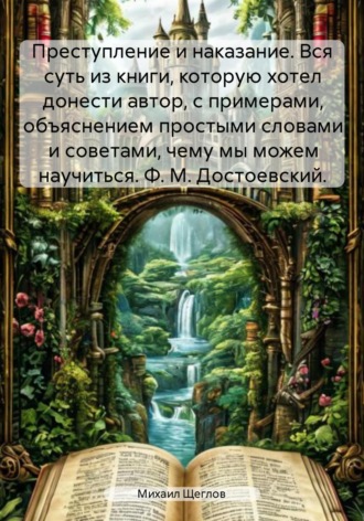 . Преступление и наказание. Вся суть из книги, которую хотел донести автор, с примерами, объяснением простыми словами и советами, чему мы можем научиться. Ф. М. Достоевский.
