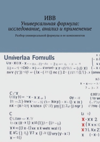 . Универсальная формула: исследование, анализ и применение. Разбор универсальной формулы и ее компонентов