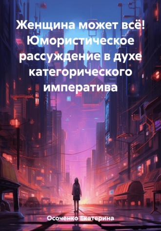 Екатерина Осоченко. Женщина может всё! Юмористическое рассуждение в духе категорического императива