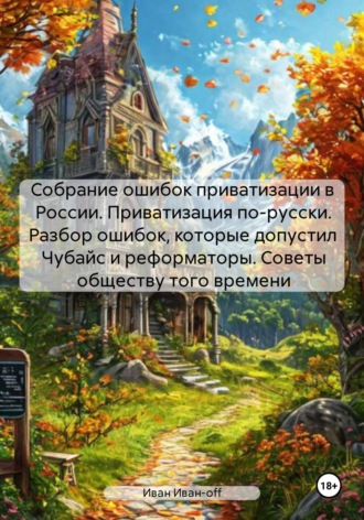 Иван Иван-off. Собрание ошибок приватизации в России. Приватизация по-русски. Разбор ошибок, которые допустил Чубайс и реформаторы. Советы обществу того времени