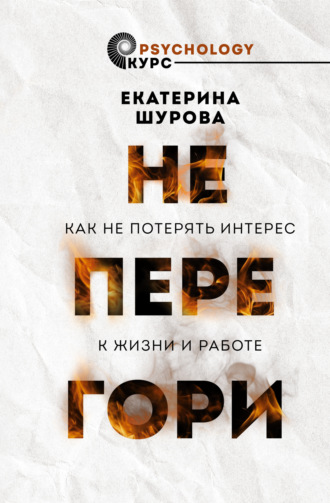 Екатерина Шурова. Не перегори. Как не потерять интерес к жизни и работе