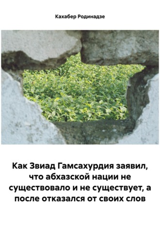 Кахабер Отарович Родинадзе. Как Звиад Гамсахурдия заявил, что абхазской нации не существовало и не существует, а после отказался от своих слов