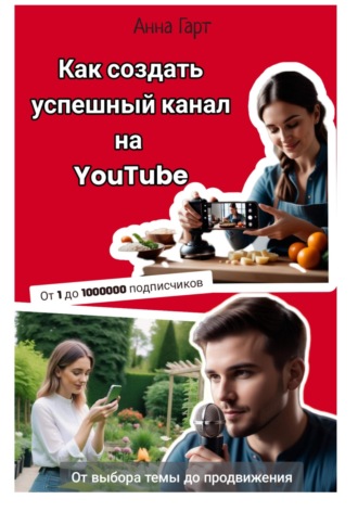 Анна Гарт. Как создать успешный канал на YouTube