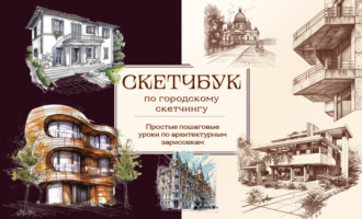 . Скетчбук по городскому скетчингу. Простые пошаговые уроки по архитектурным зарисовкам