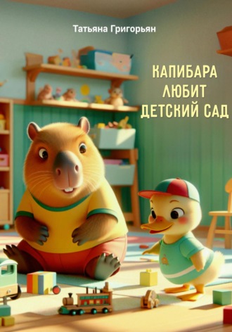 . Капибара любит детский сад