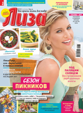 . Журнал «Лиза» №29/2024